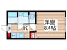 ＴＯＩＶＥ馬橋 1Kの間取り