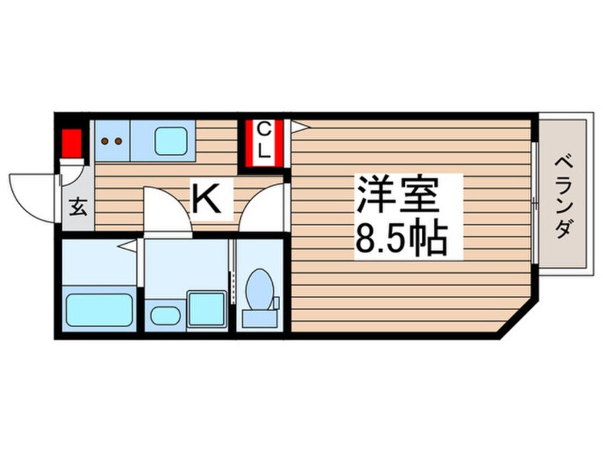 間取図 ＴＯＩＶＥ馬橋