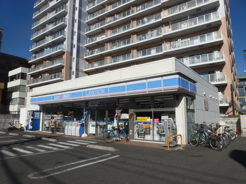 ロ－ソン 昭島昭和町二丁目店(コンビニ)まで602m 「中ハイツＢ