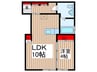 小泉ビルⅢ　 1LDKの間取り