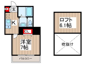 間取図 クリーク幕張