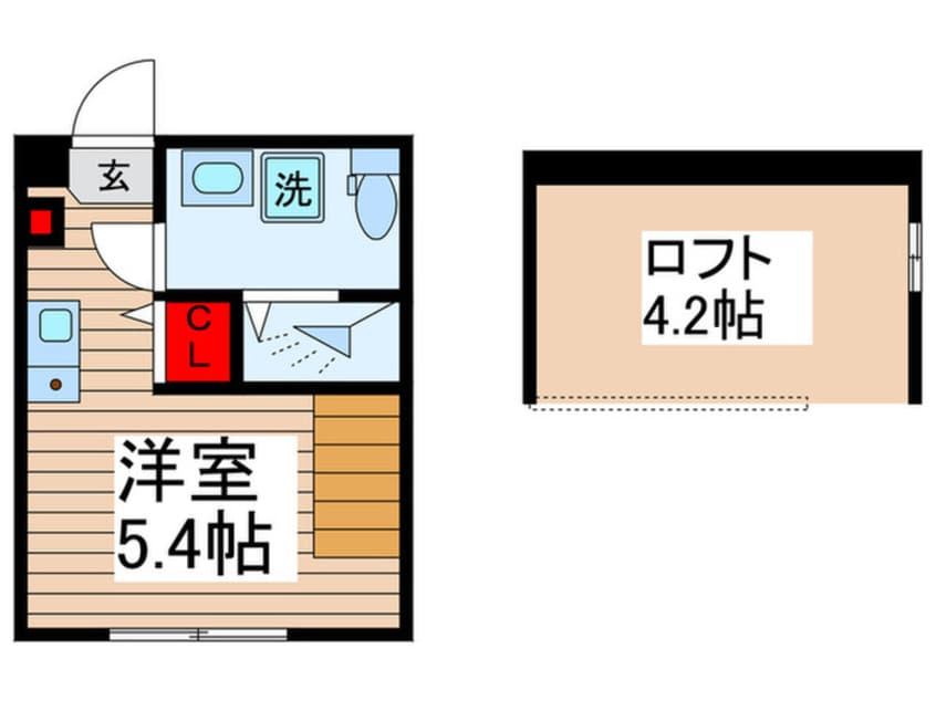 間取図 リンク北小岩