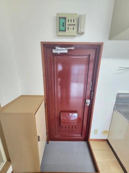 玄関 秋山ハイツ