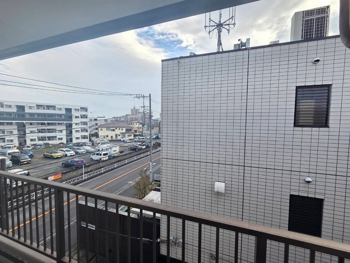 室内からの展望 秋山ハイツ