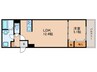 Kitamachi　Residence 1LDKの間取り