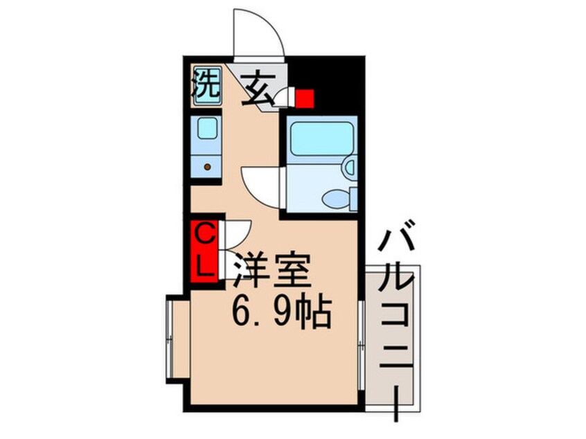 間取図 TOP金町第３（104）