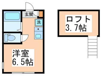 間取図 プライムテラス中野島