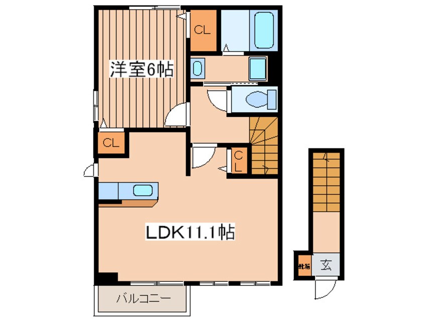 間取図 ボア・ソルテ