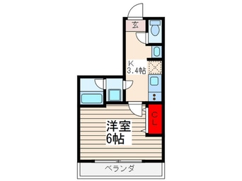 間取図 グランシャレー堀切菖蒲園Ⅱ