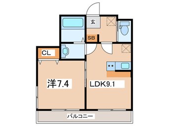 間取図 仮）ﾊｰﾐｯﾄｸﾗﾌﾞﾊｳｽmix三ツ沢下町