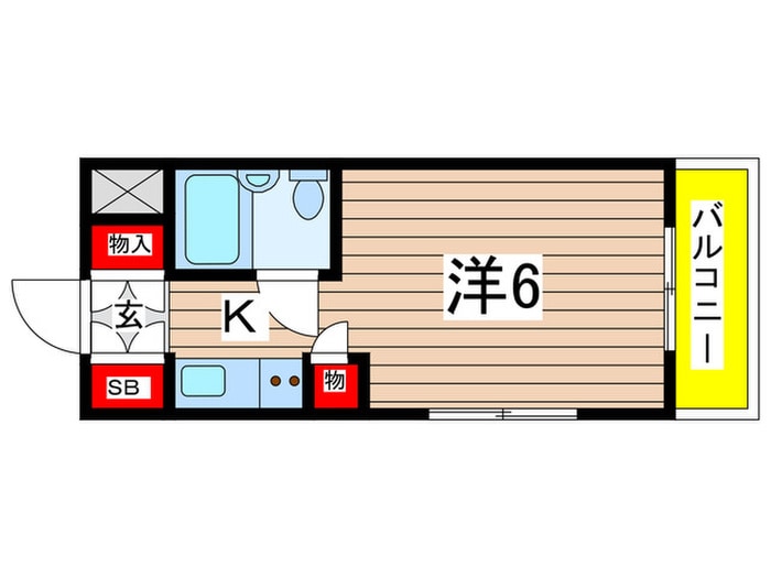 間取り図 エスケーシーパレス