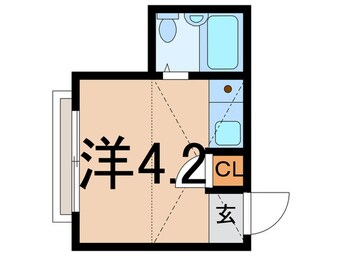 間取図 梶ヶ谷スチューデントパレスA