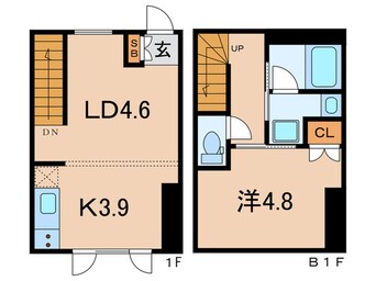 間取図 ウーヴァス池袋