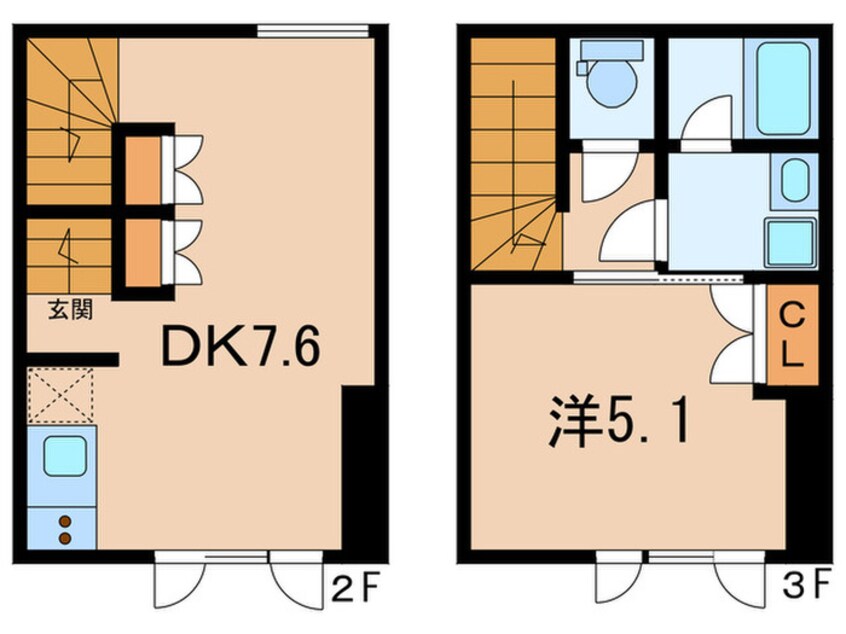 間取図 ウーヴァス池袋