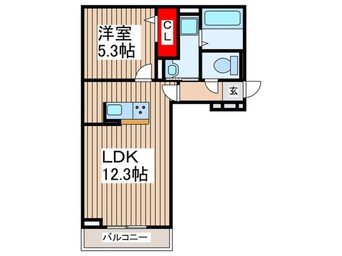 間取図 セードル本町