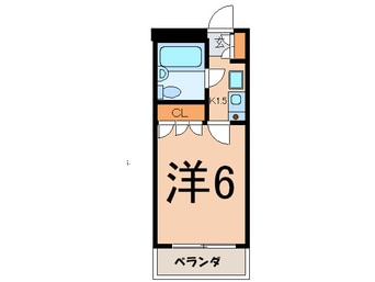 間取図 ヒルサイド・フラッツⅢ