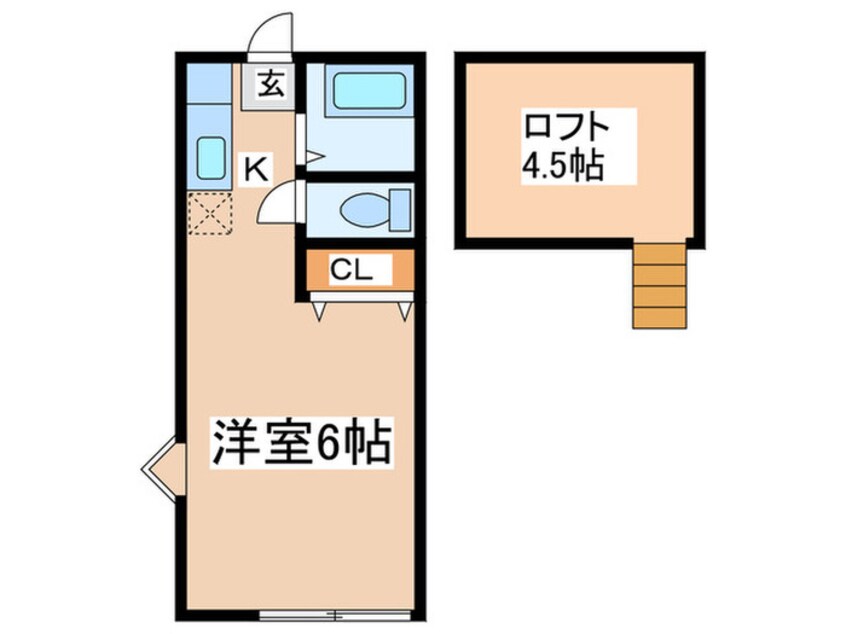 間取図 b´CASA多摩センター大塚re-born