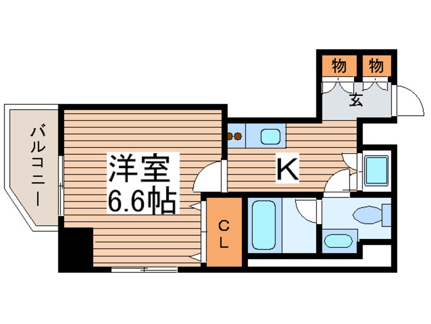 間取図 スパシエトラッド川口(902)