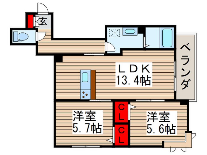間取り図 フォレットおおたか