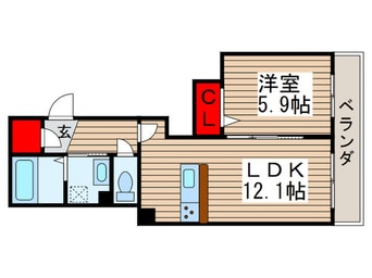 間取図 フォレットおおたか