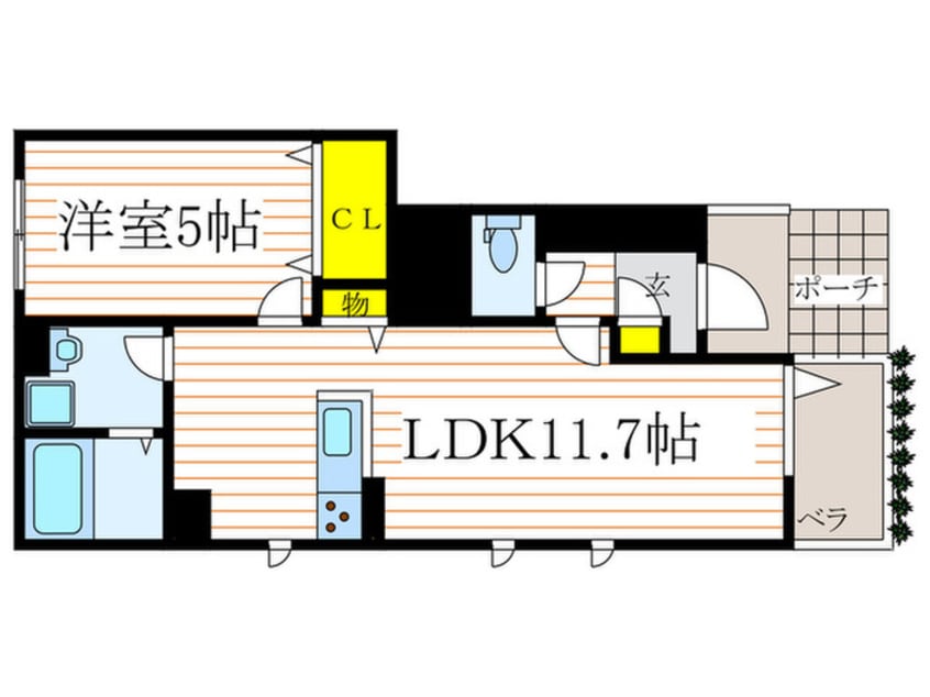 間取図 ステラアネックス