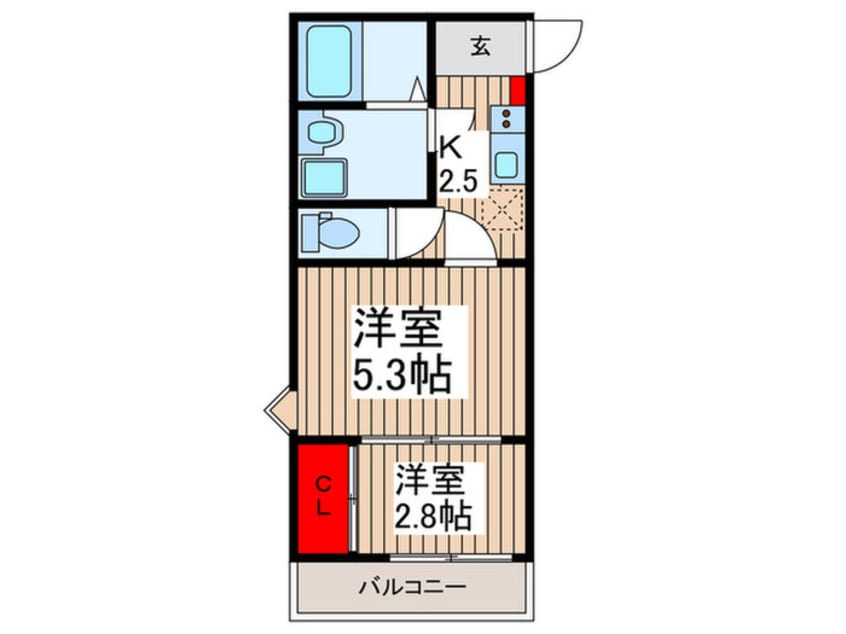 間取図 ＡＬＢＡ岩槻本町