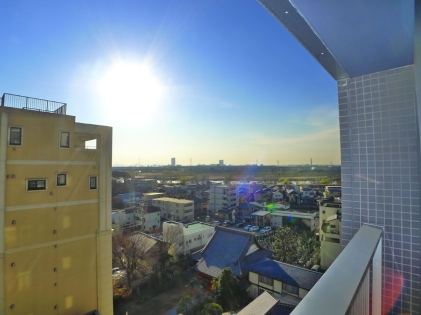 室内からの展望 パークフラッツ松戸