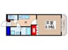 プリムローズ 1Kの間取り