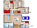 Kolet柏逆井♯06の間取図