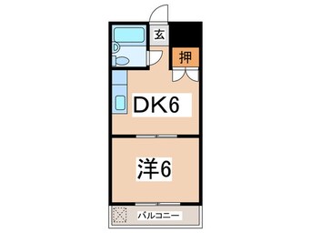 間取図 メゾン渋谷