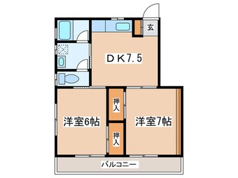 間取図 サンハイツ１