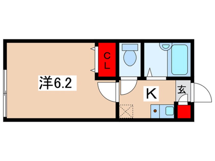 間取図 オウル－ジュ読売ランド