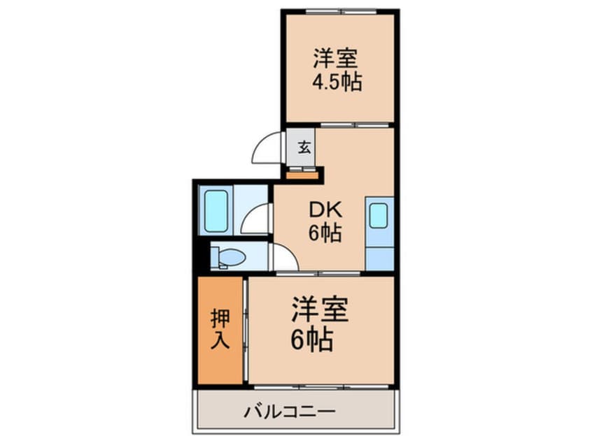 間取図 大商第１マンション