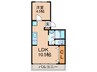 大商第１マンション 1LDKの間取り