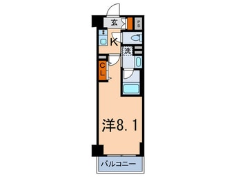 間取図 レジディア千駄木