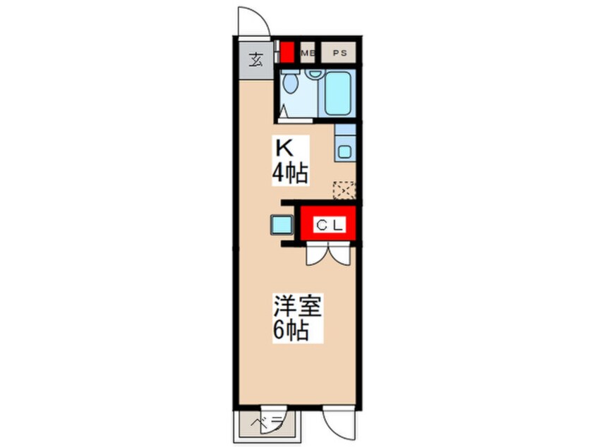 間取図 タームスつかさ