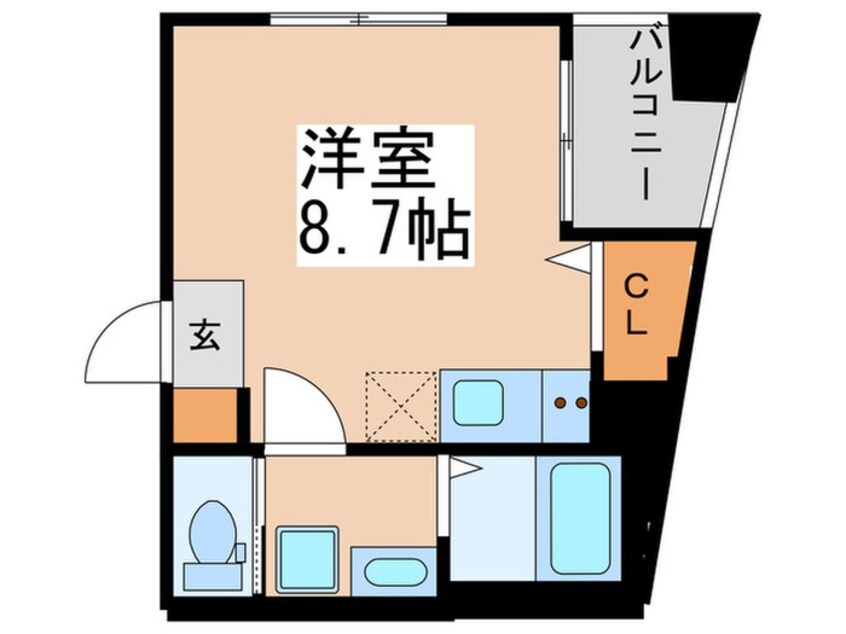 間取図 ｂ‘ＣＡＳＡ蔵前