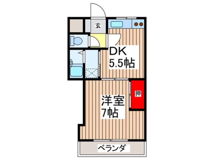 間取図 メゾンマサコ