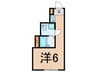 Ｃａｐｉｔａｌ　Ｂａｙ　横濱 1Rの間取り