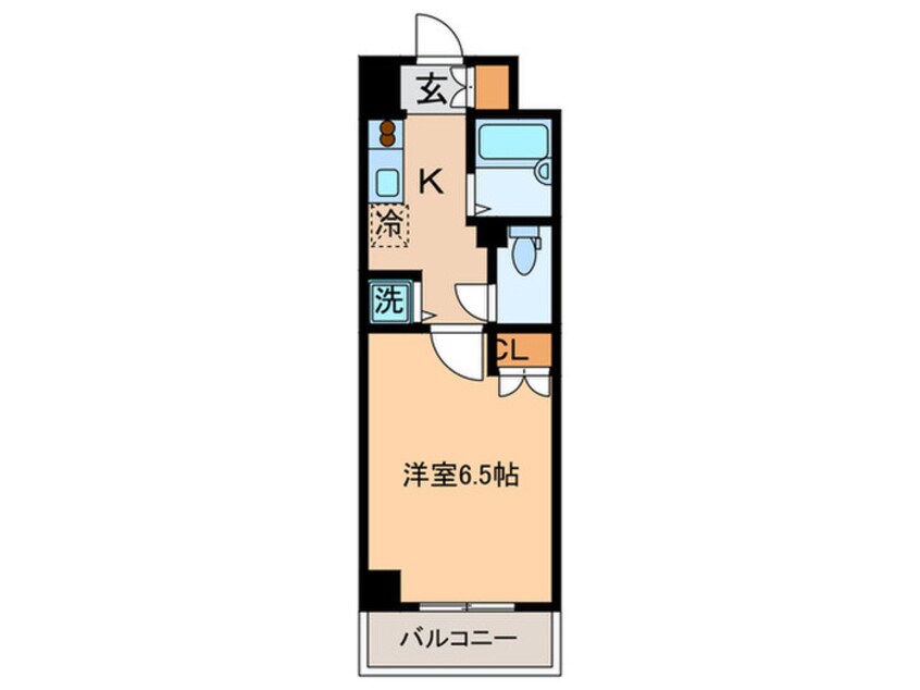 間取図 スカイコ－ト文京白山第３(406)