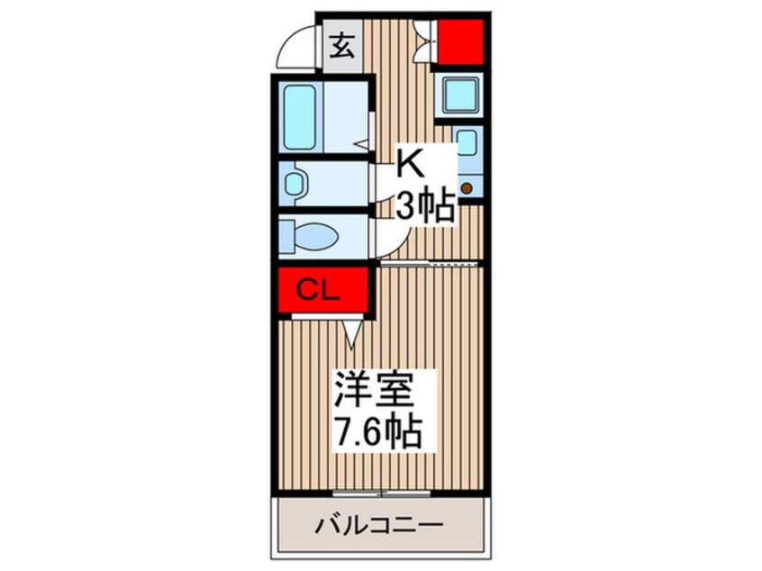 間取図 Ｆｏｒｔｕｎａ