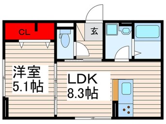 間取図 レクシア六町