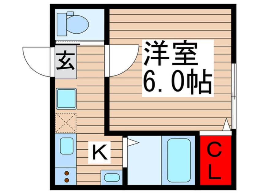 間取図 ラ・カンパネラ新鎌ヶ谷