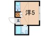 梶ヶ谷スチューデントパレスB 1Rの間取り