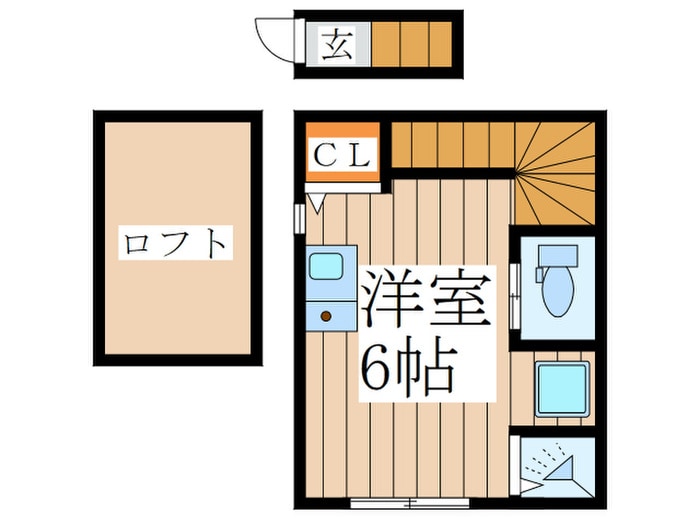 間取り図 サークルハウス関町北