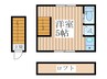 サークルハウス関町北 1Rの間取り