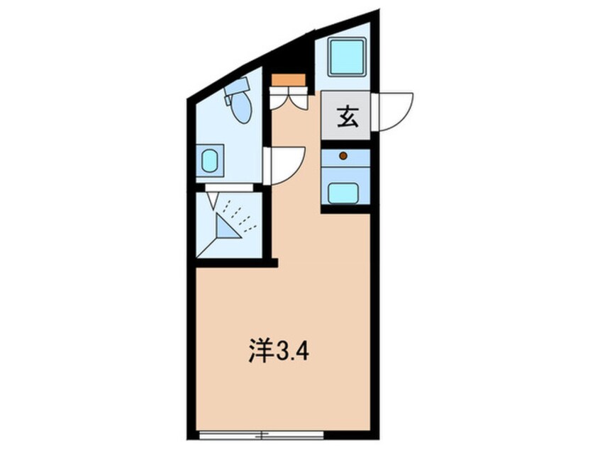 間取図 ロータス武蔵小山Ⅲ