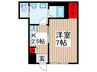 Cassolo宮原町 1Kの間取り