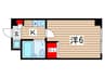 カムフォート新宿 1Kの間取り
