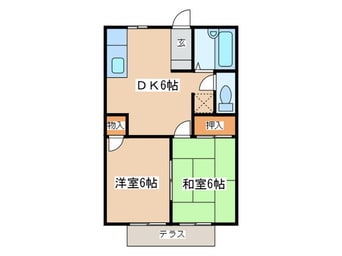 間取図 コ－ト中野
